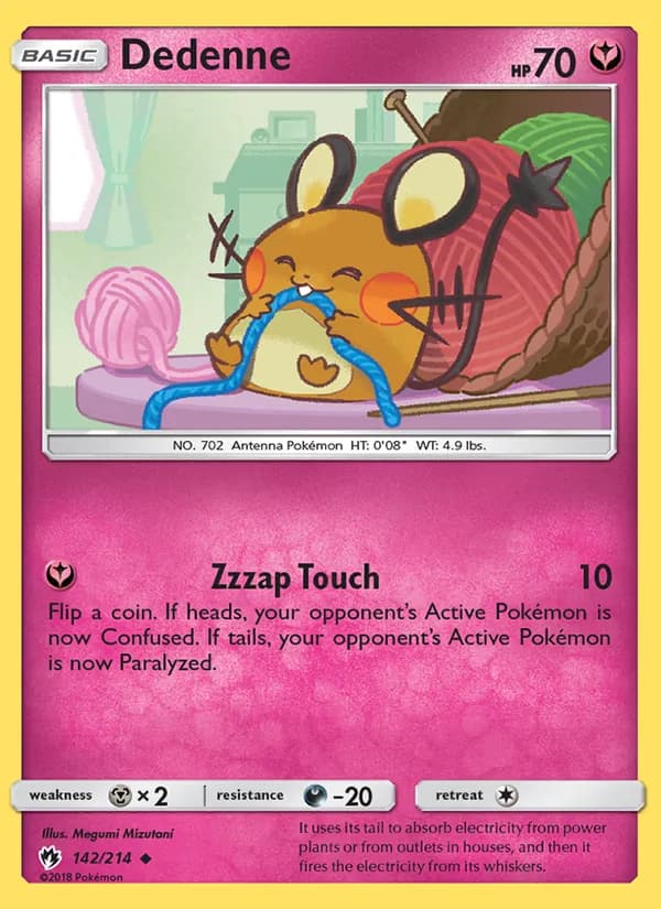Dedenne — изображение карты