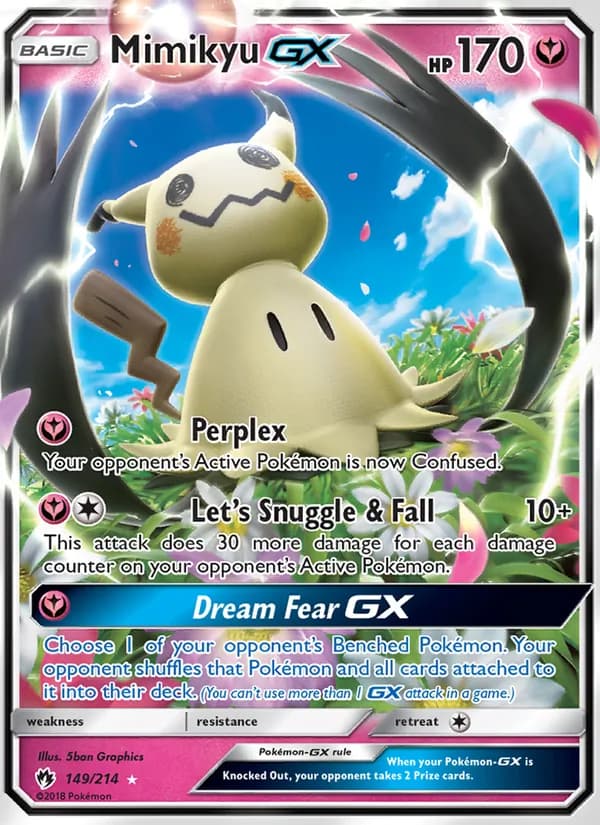 Mimikyu GX — изображение карты