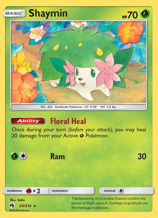 Shaymin — изображение карты