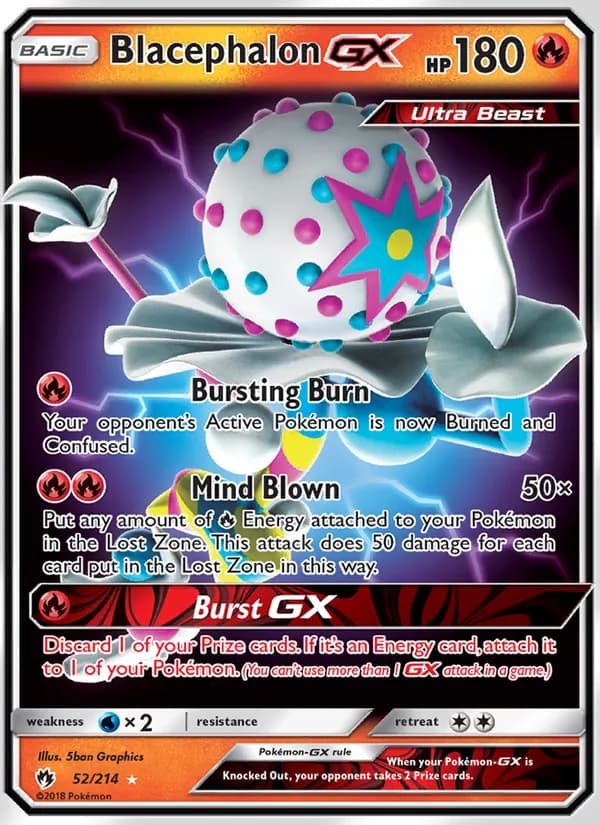 Blacephalon GX — изображение карты