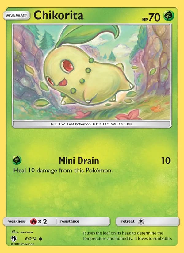 Chikorita — изображение карты