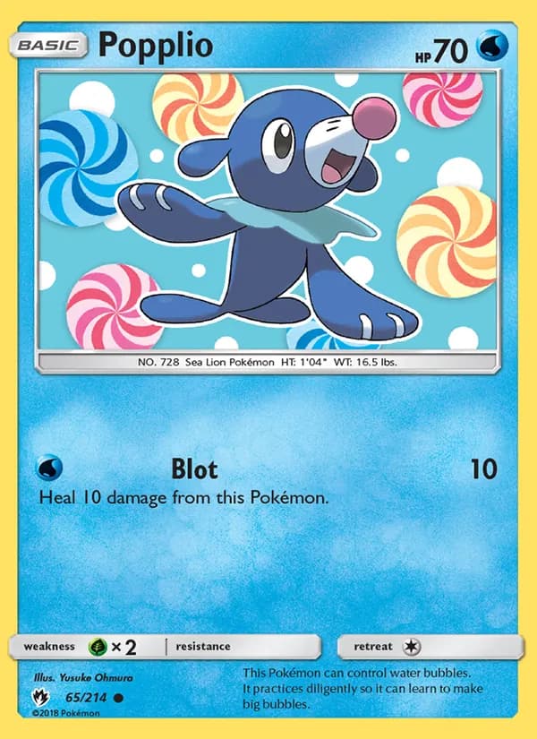 Popplio — изображение карты