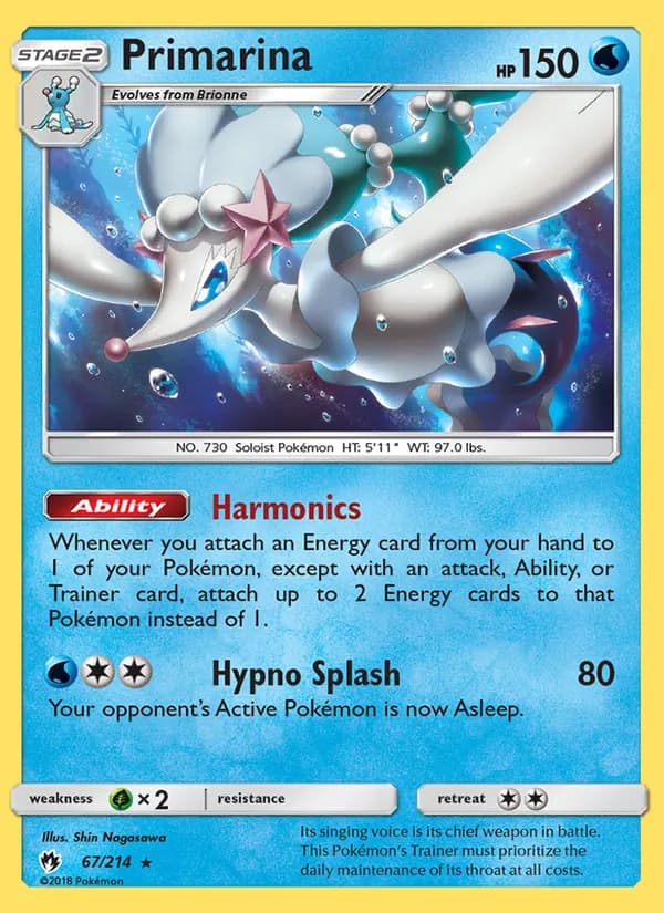 Primarina — изображение карты