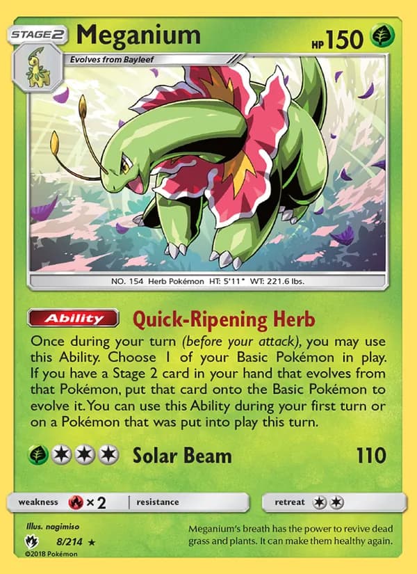 Meganium — изображение карты