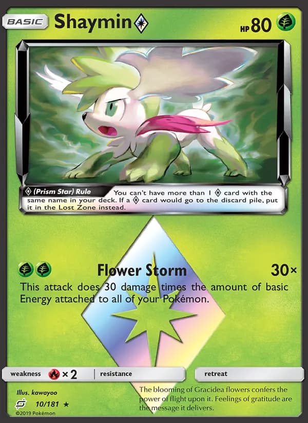 Shaymin ◇ — изображение карты
