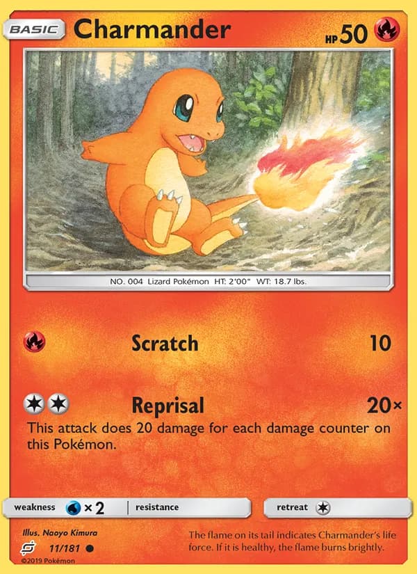 Charmander — изображение карты