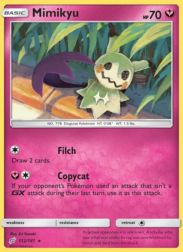 Mimikyu — изображение карты