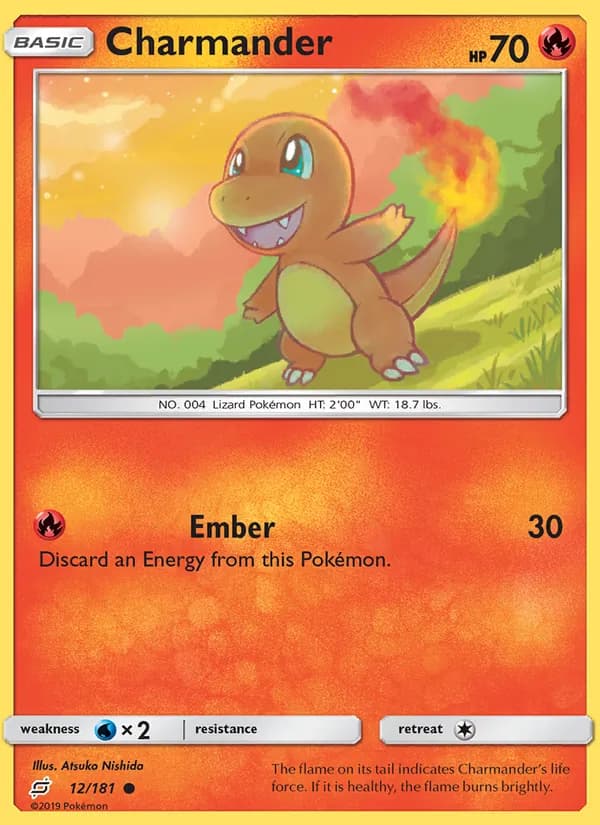 Charmander — изображение карты