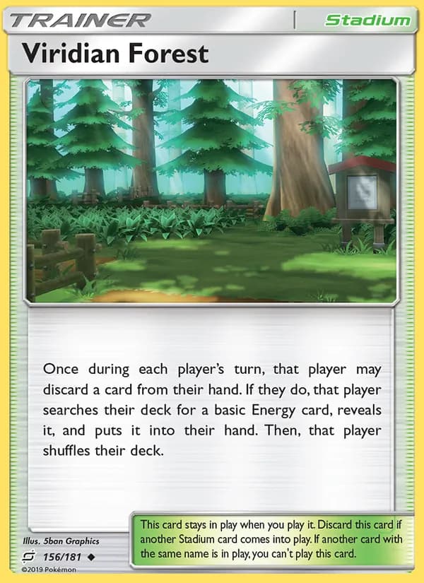 Viridian Forest — изображение карты