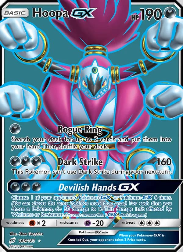 Hoopa GX — изображение карты