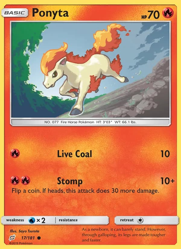 Ponyta — изображение карты