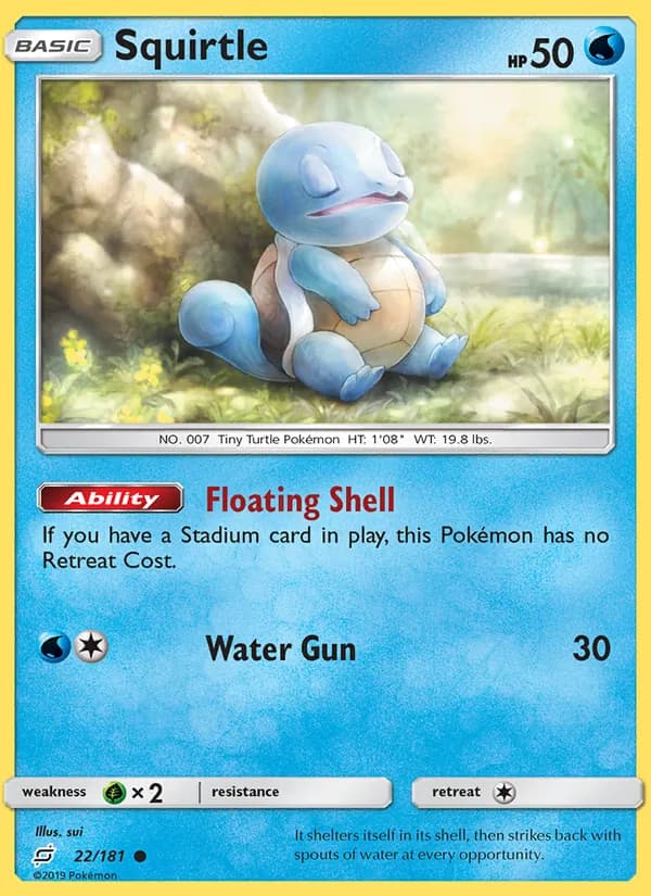 Squirtle — изображение карты