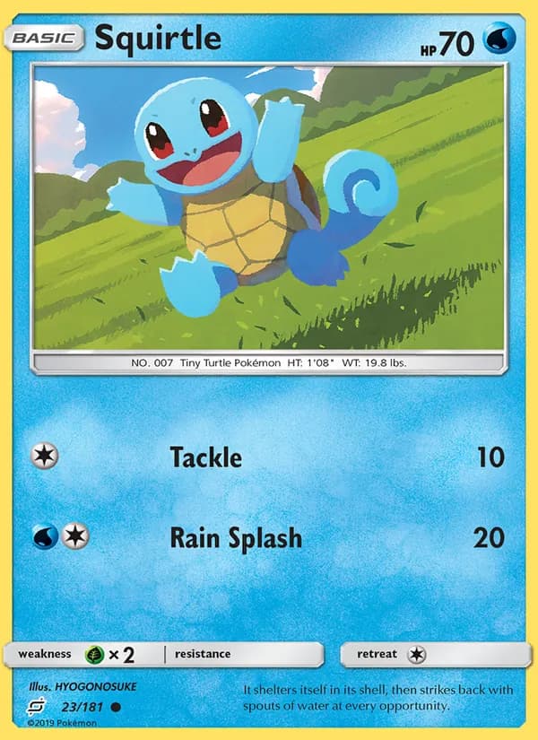 Squirtle — изображение карты