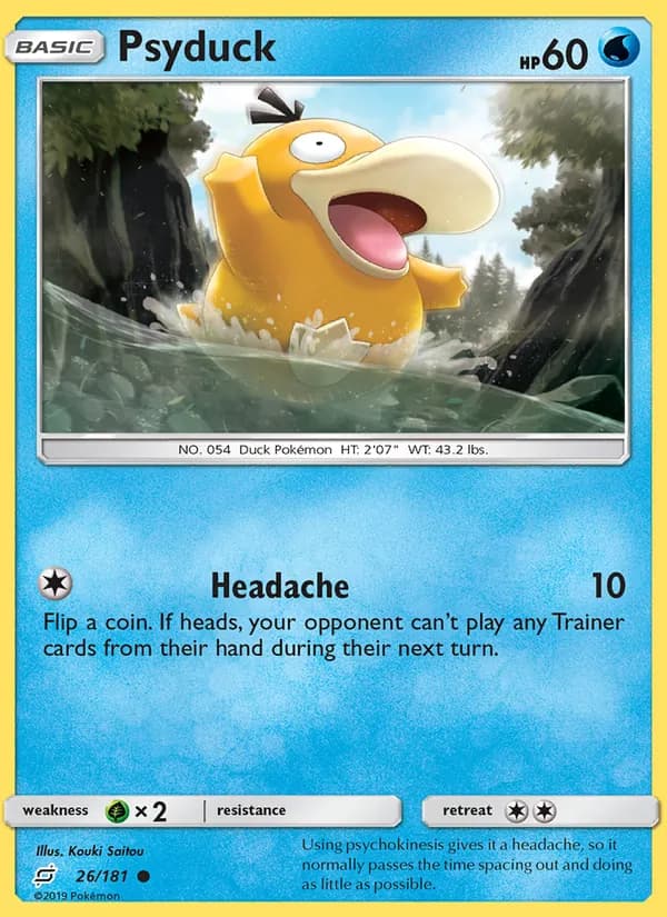 Psyduck — изображение карты