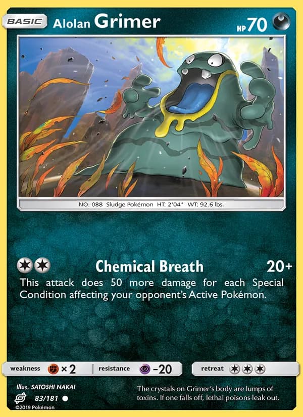 Alolan Grimer — изображение карты