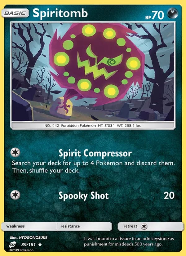 Spiritomb — изображение карты