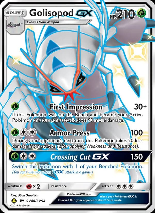 Golisopod-GX — изображение карты