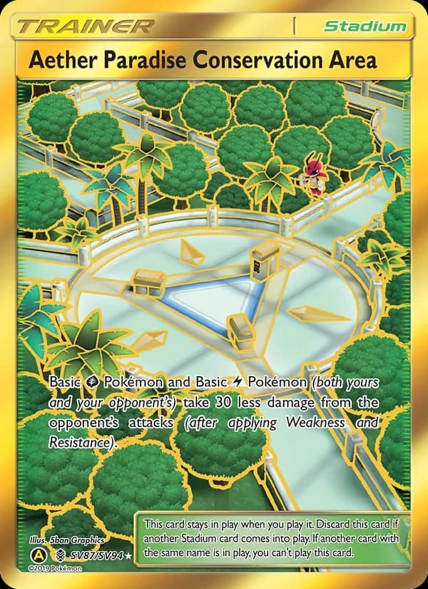 Aether Paradise Conservation Area — изображение карты