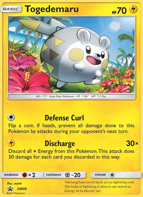 Togedemaru — изображение карты
