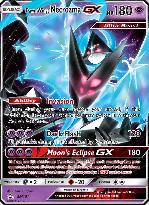 Dawn Wings Necrozma GX — изображение карты