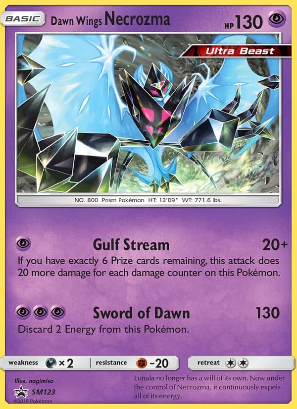 Dawn Wings Necrozma — изображение карты