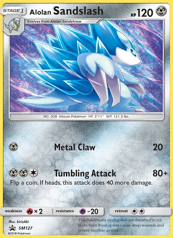 Alolan Sandslash — изображение карты