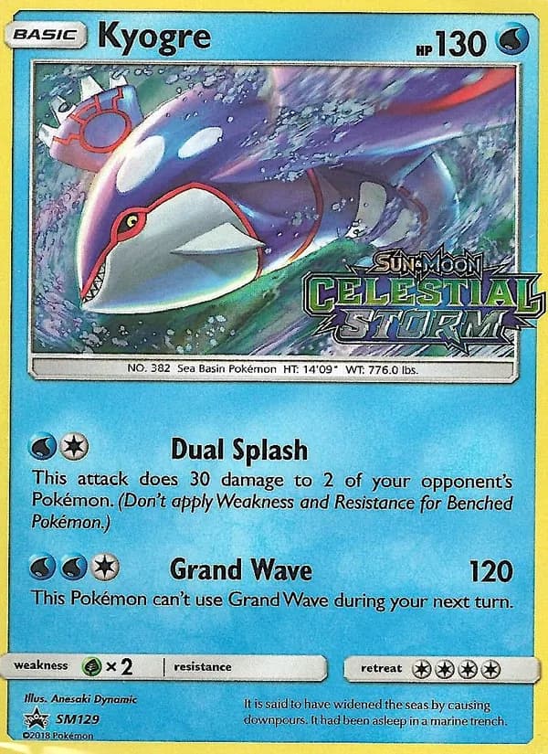 Kyogre — изображение карты