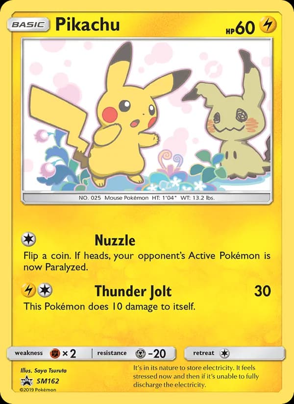 Pikachu — изображение карты