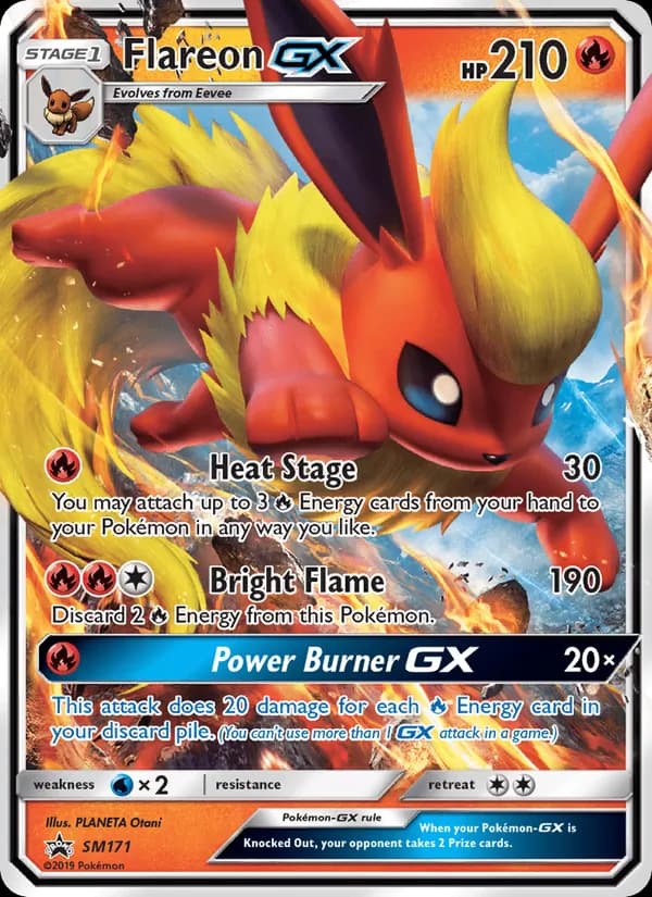 Flareon GX — изображение карты