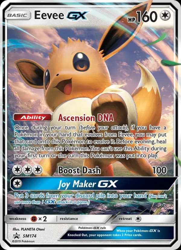 Eevee GX — изображение карты