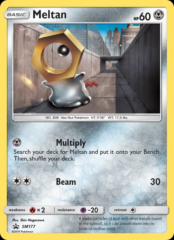 Meltan — изображение карты