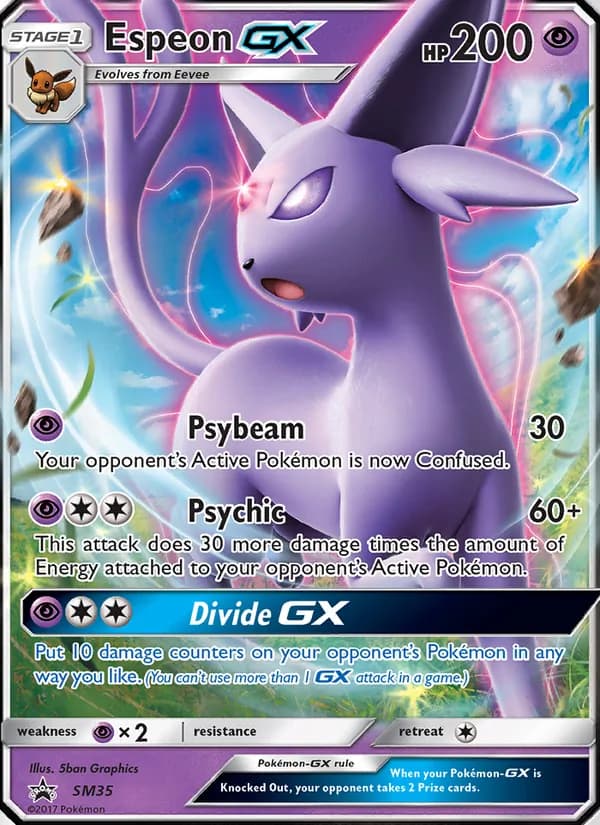Espeon GX — изображение карты