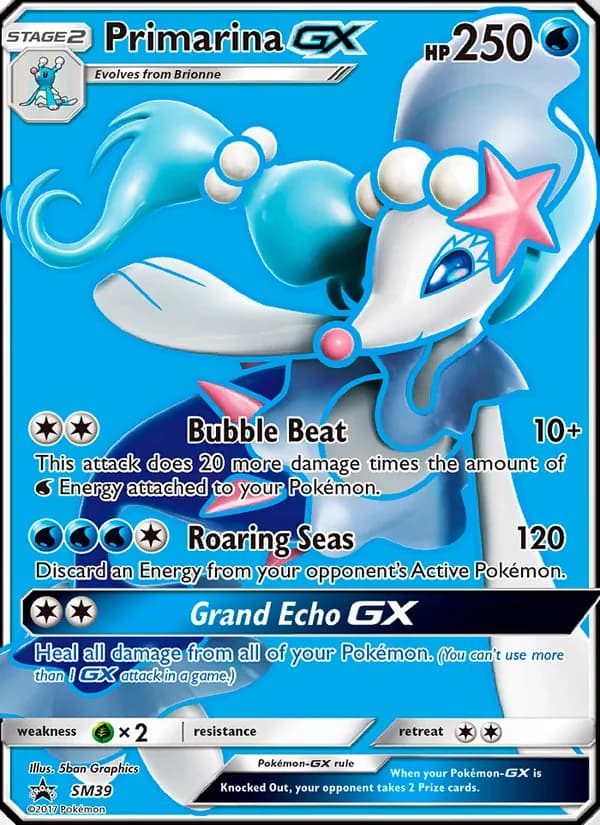 Primarina GX — изображение карты