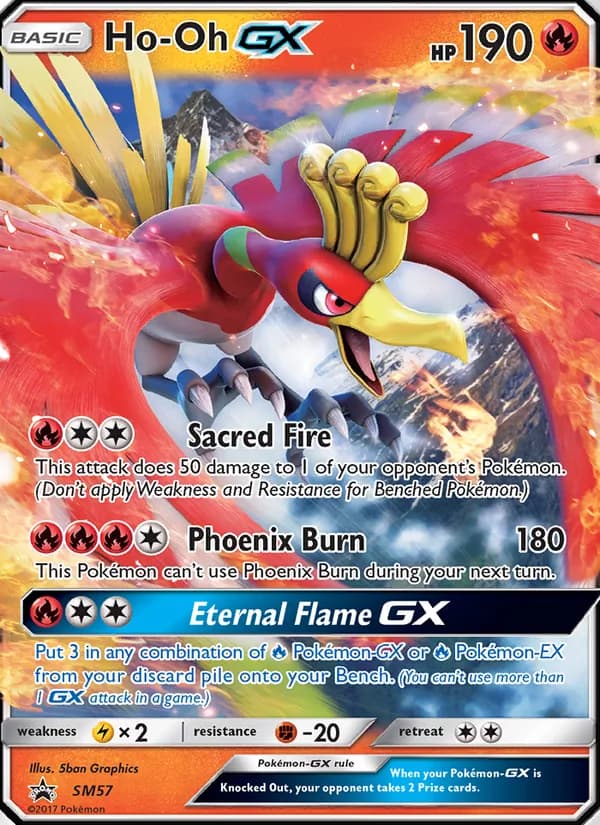 Ho-Oh GX — изображение карты