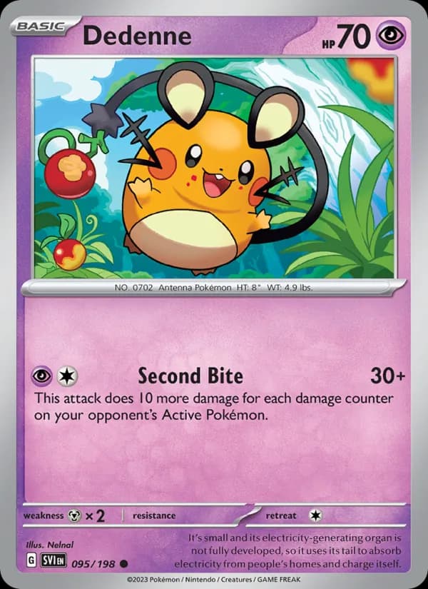 Dedenne — изображение карты