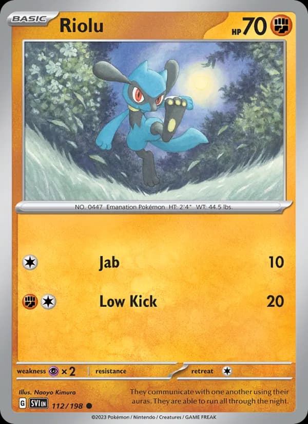 Riolu — изображение карты