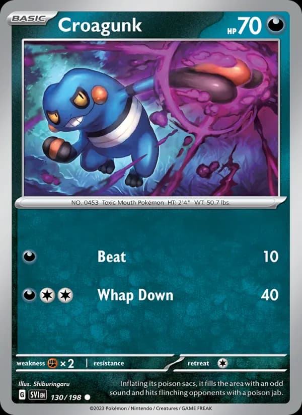 Croagunk — изображение карты