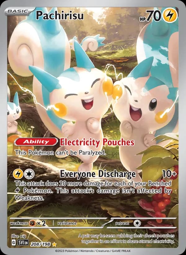 Pachirisu — изображение карты