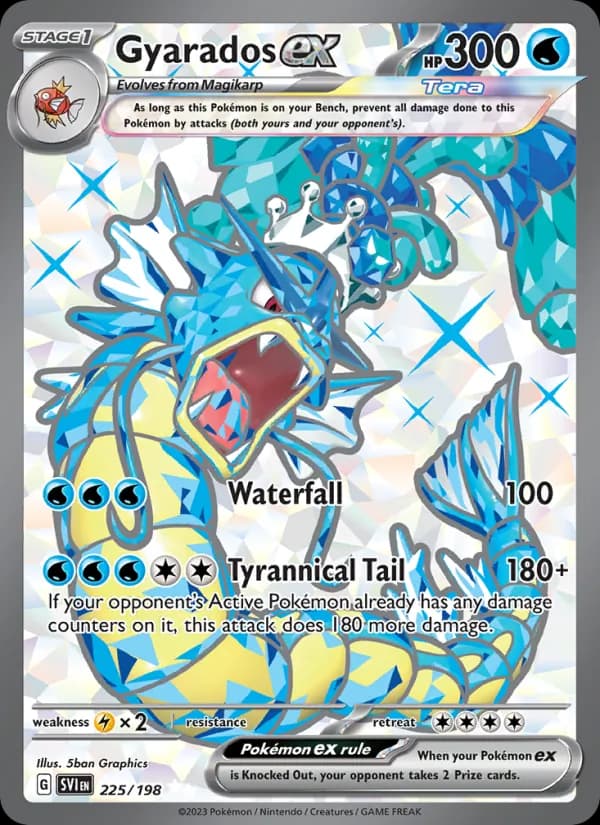 Gyarados ex — изображение карты