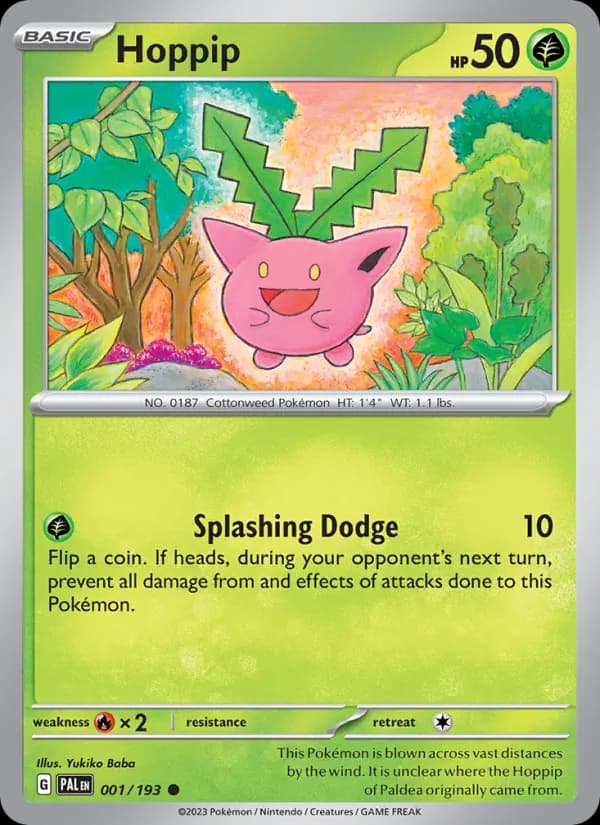 Hoppip — изображение карты
