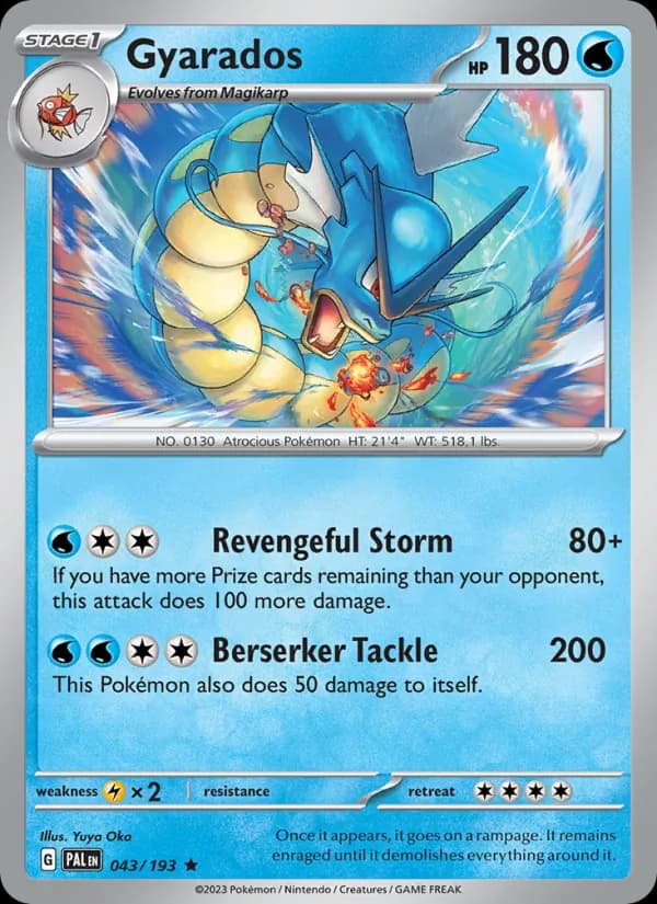 Gyarados — изображение карты
