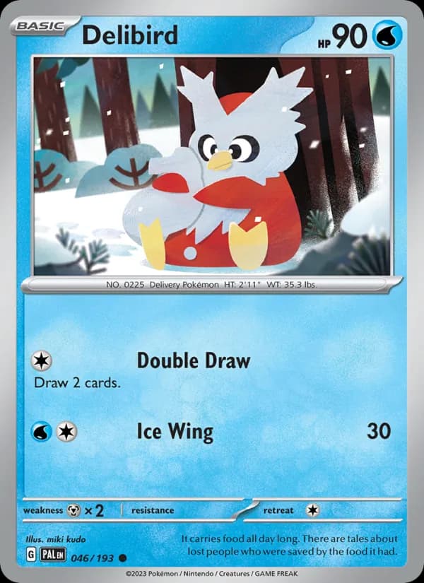 Delibird — изображение карты