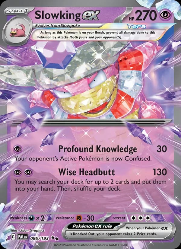 Slowking ex — изображение карты