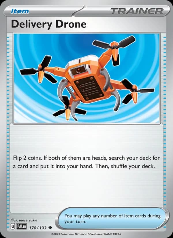 Delivery Drone — изображение карты