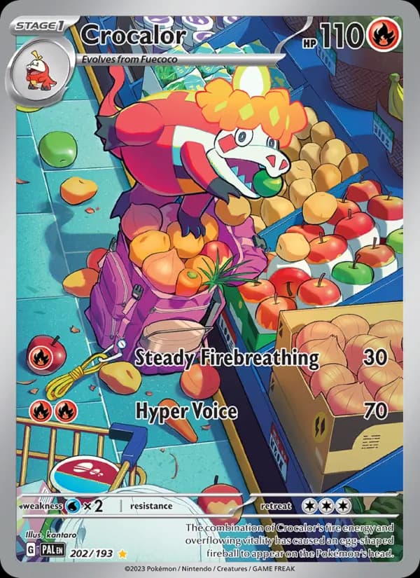 Crocalor — изображение карты