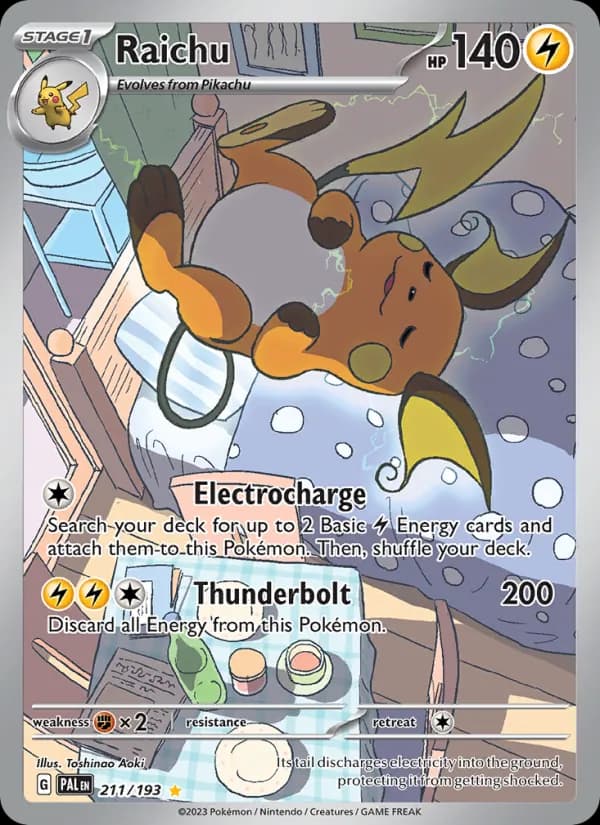 Raichu — изображение карты
