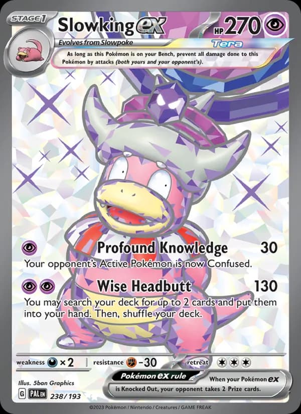 Slowking ex — изображение карты