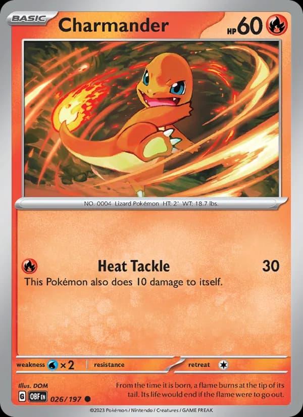 Charmander — изображение карты