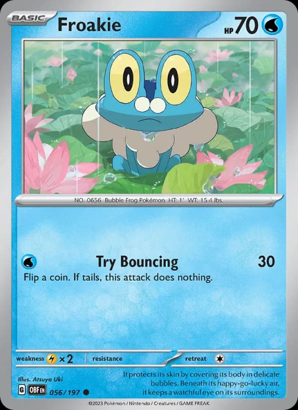 Froakie — изображение карты