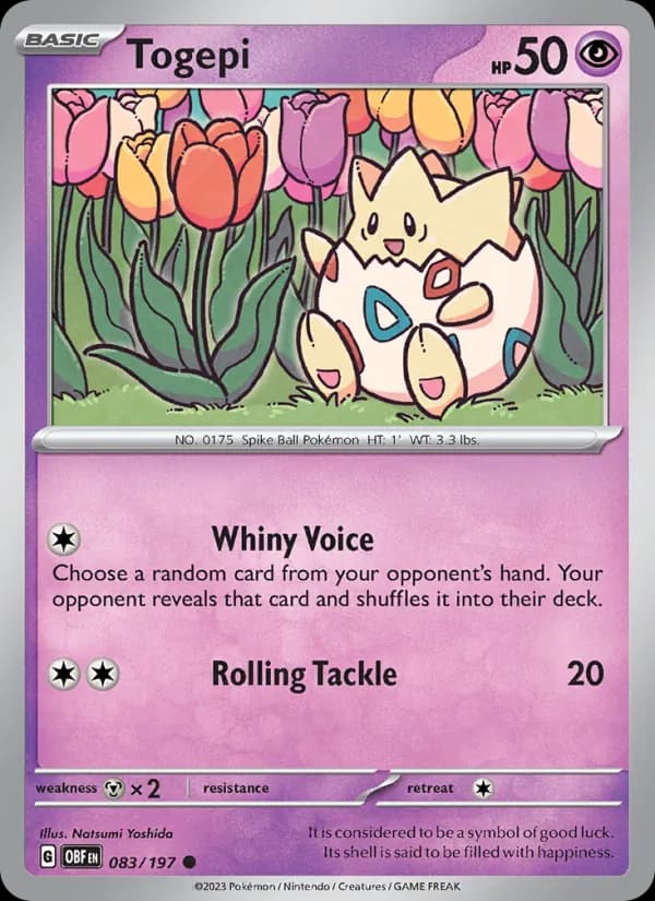 Togepi — изображение карты